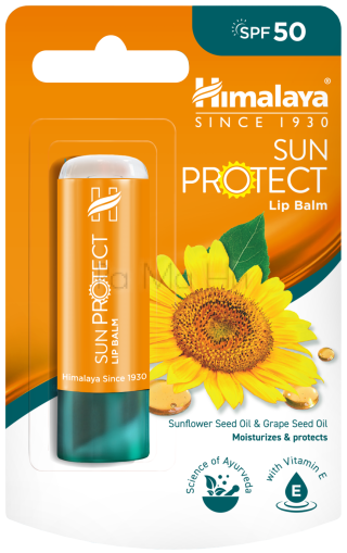 Himalaya Sun Protect балсам за устни SPF 50, 4.5 г
