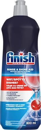 Finish Rinse and Shine Aid Гел за съдомиялна машина, 800 мл