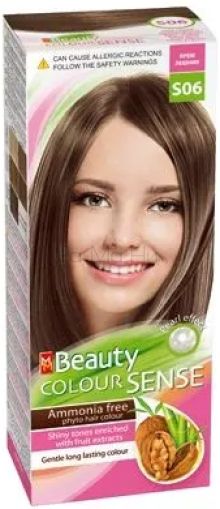 MM Beauty Colour SENSE Безамонячна боя за коса S06 Крем Лешник, 125 мл