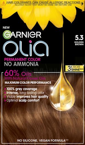 Garnier Olia Без амонячна боя за коса 5.3 Златно Кестеняво