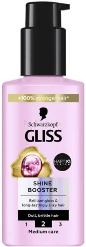 Gliss Shine Booster Бустер за интензивен блясък и мекота на косата, 100 мл