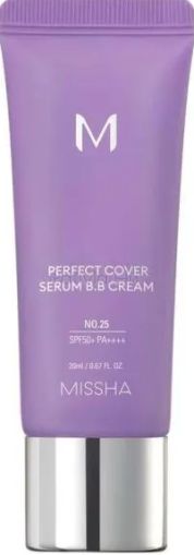 MISSHA M Perfect Cover Serum SPF50+ PA+++ №25 Warm Beige BB серум за лице в топъл бежов нюанс, 20 мл