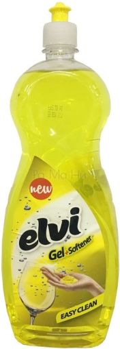 Elvi Gel Softener Препарат за почистване на съдове, 1.500 л