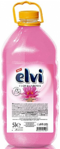 Elvi Gentle Passion Препарат за почистване на съдове за чувствителни ръце, 5 л