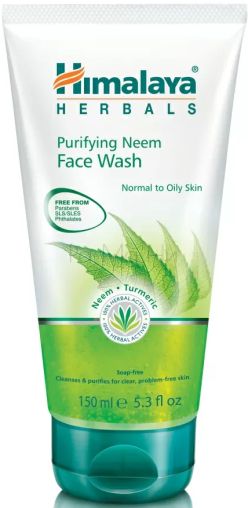 Himalaya Herbals Purifying Neem Face Wash Почистващ гел за лице с неем и куркума, 150 мл