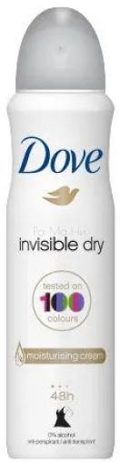 Dove Spray Deodorant Invisible Dry Спрей дезодорант против изпотяване, 150 мл