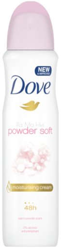 Dove Spray Deodorant Powder Soft Спрей дезодорант против изпотяване, 150 мл