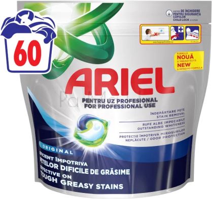 Ariel For Professional Use Original Капсули за бяло пране, 60 бр.