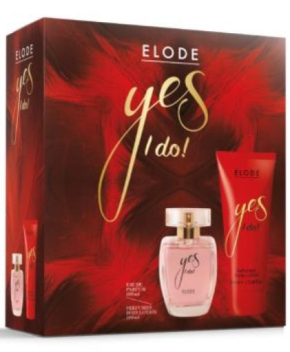 Elode Yes I Do Комплект за Жени (Парфюмна вода 100мл + Лосион за тяло 100мл)