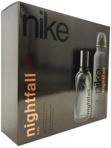 Nike Nightfall Комплект за Мъже (Тоалетна вода 100мл + Дезодорант 200мл)