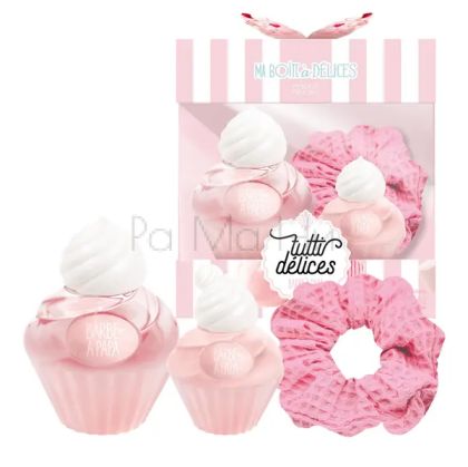 Tutti Delices Barbe a Papa Комплект (Тоалетна вода 50мл + Мини тоалетна вода 15мл + Скрънчи)