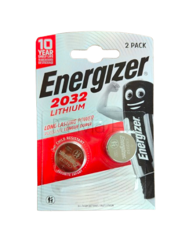Energizer Lithium Battery CR2032 Литиева батерия, 2 бр.
