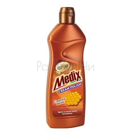 Medix Cream Polish Крем за почистване на мебели с пчелен восък, 500 мл