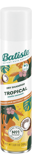 Batiste Dry Shampoo Tropical Сух шампоан с тропически аромат, 200мл