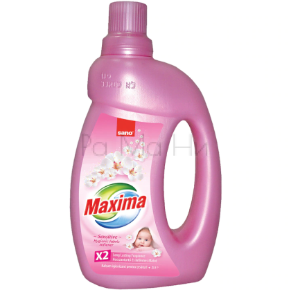 Sano Maxima Sensitive Омекотител за бебешки дрехи, 2л
