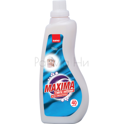 Sano Maxima Bio Омекотител концентрат за бебешки дрехи, 1л