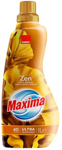 Sano Maxima Zen Омекотител концентрат за дрехи, 1л