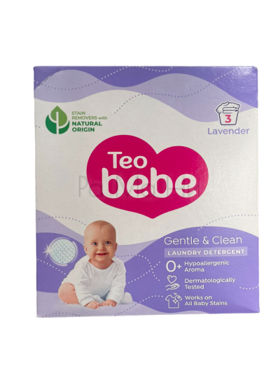 Прах за пране Тео Bebe Lavender, 0,225гр. 