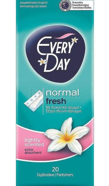 Ежедневни превръзки EveryDay Normal Fresh, 20бр.