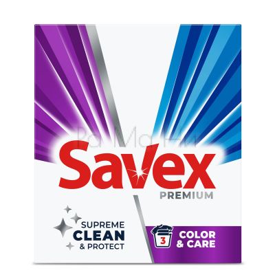 Прах за пране Savex Color & Care, 300гр.