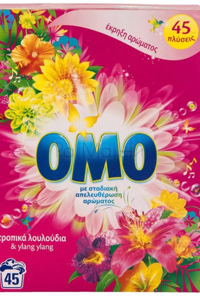 Прах за пране Omo Tropical, 2,520кг.