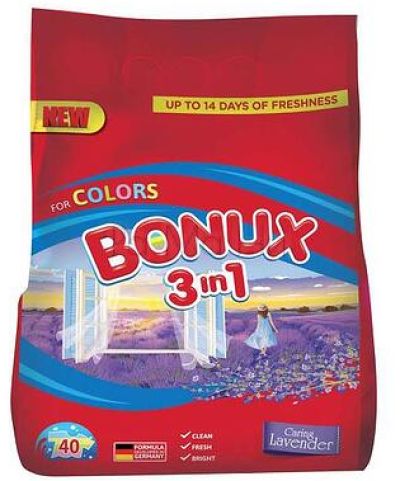 Прах за пране Bonux 3in1 Lavender, 2кг.