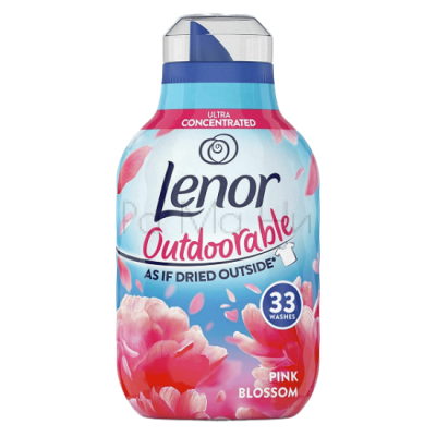 Омекотител Lenor Outdoorable Pink Blossom, 462 мл.