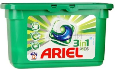 Капсули за пране Ariel All in1 Pods, 12 бр.