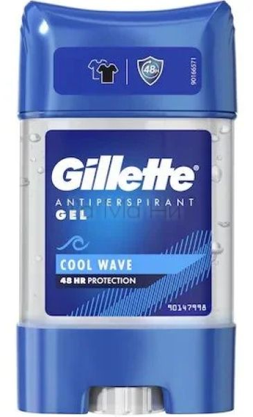 Дезодорант гел против изпотяване Gillette, 70 мл.. КУУЛ