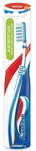 Четка за зъби Aquafresh КАМПЛ. 1 БР. МЕДИУМ