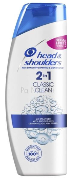 Шампоан Head & Shoulders360 МЛ. 2В1 КЛАСИК