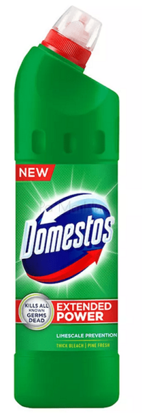 Почистващ препарат Domestos, 750 мл.. ЗЕЛЕН.