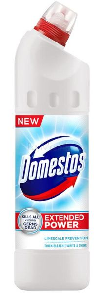 Почистващ препарат Domestos, 750 мл.. БЯЛ