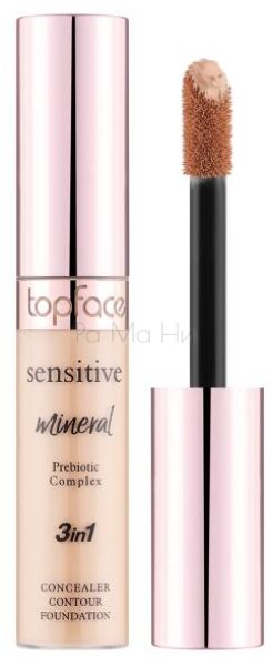 Коректор за под очи TopFace Sensitive Mineral 3 in 1 Concealer