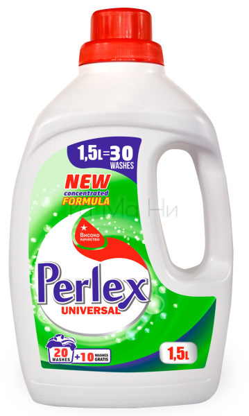 Течен перилен препарат Perlex Universal, 1,5л.