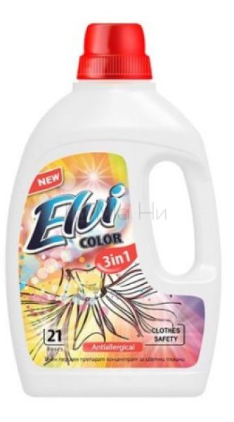 Течен перилен препарат Elvi Color, 1,5л.