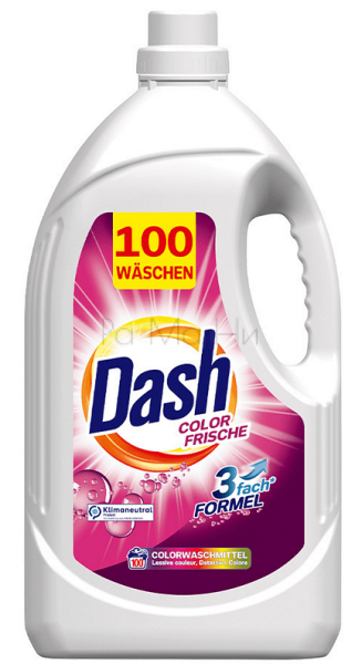 Течен перилен препарат Dash Color Frische, 5 л.