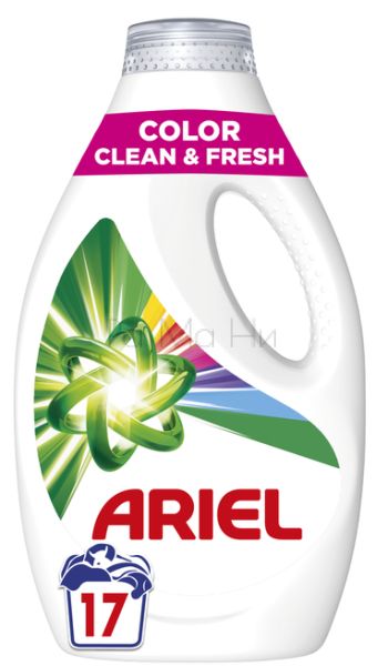 Течен перилен препарат Ariel Color Clean & Fresh, 0,935л.