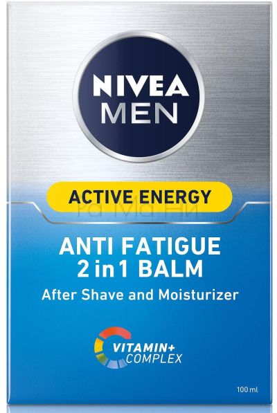 NIVEA Men Active Energy Балсам за след бръснене без спирт, 100 мл