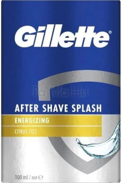 Gillette Energizing Citrus Fizz Лосион за след бръснене с енергизиращ цитрусов аромат 100 ml