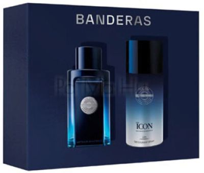 Antonio Banderas The Icon Men Комплект (Парфюмна вода 100 ml + Дезодорант 150 ml)