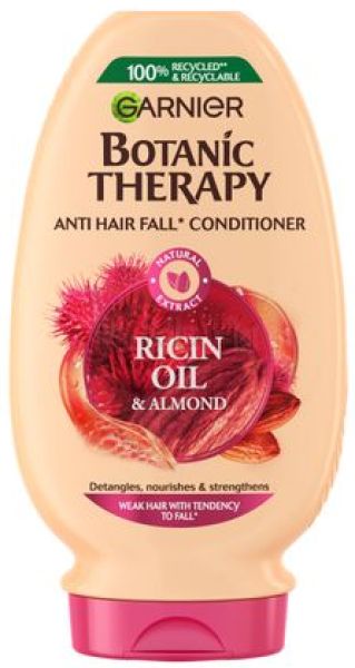 Garnier Botanic Therapy Балсам за коса с Рициново Масло и Бадем, 200 мл