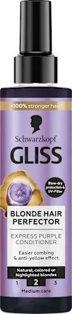 Gliss Blonde Hair Perfector Балсам-Спрей за Руса Коса, 200 мл
