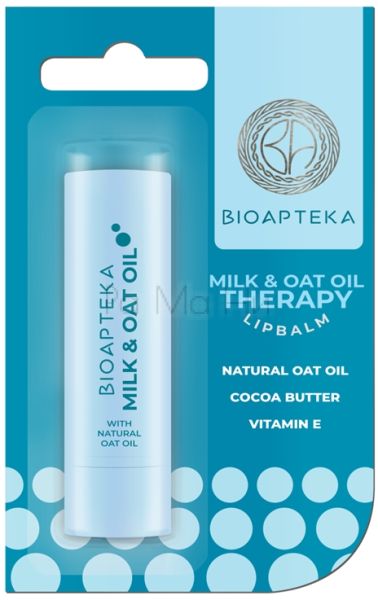 Bioapteka Honey & Oat Oil Балсам за устни с мед и овесено масло, 4.5 г