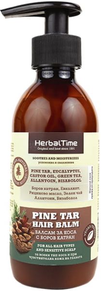 Herbal Time PINE TAR Балсам за коса с боров катран, 240 мл