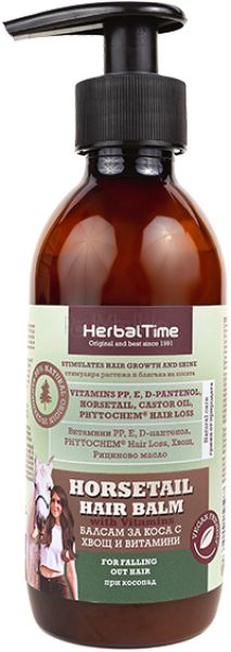 Herbal Time HORSETAIL Балсам за коса с хвощ и витамини, 240 мл