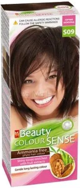 MM Beauty Colour SENSE Безамонячна боя за коса S09 Горчив Шоколад, 125 мл