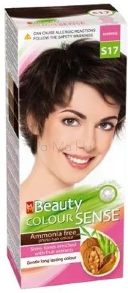 MM Beauty Colour SENSE Безамонячна боя за коса S17 Еспресо, 125 мл