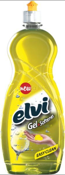 Elvi Gel Softener Препарат за почистване на съдове, 500 мл