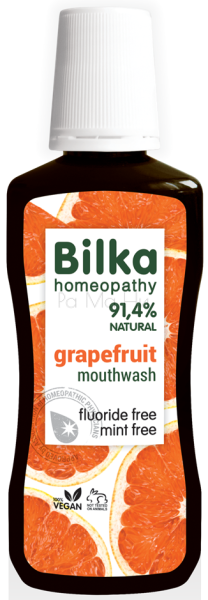 Bilka Homeopathy Grapefruit Вода за уста с аромат на Грейпфрут, 250 мл